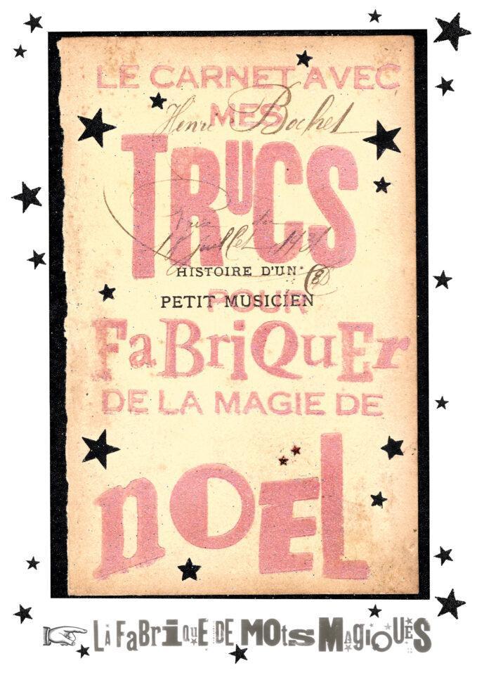 PRINTABLE Ton calendrier magique de Noël par La Fabrique de Mots 